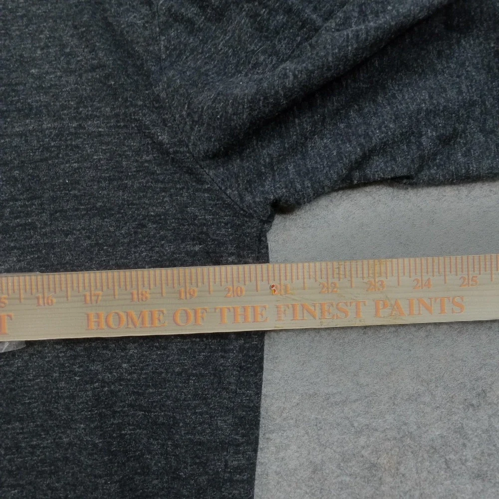 Polo Ralph Lauren Shirt Mens Large Gray Long Sleeve V Neck‎ Cotton Tagless Tee